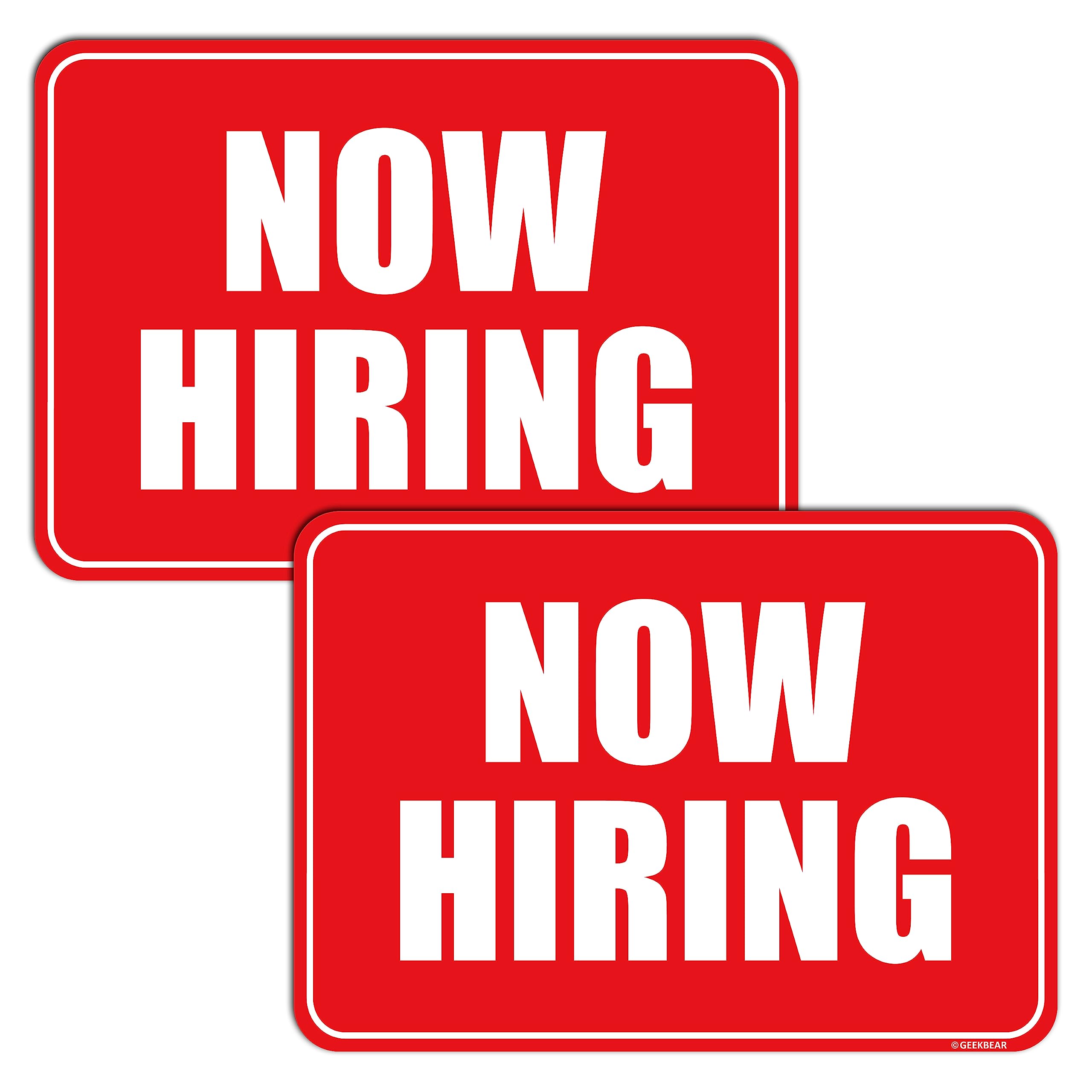 GEEKBEAR car magnet on car boosts roadside visibility for hiring.
