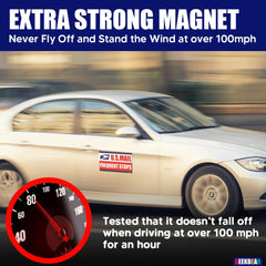 GEEKBEAR secure extra-strong magnet stays attached at high speeds