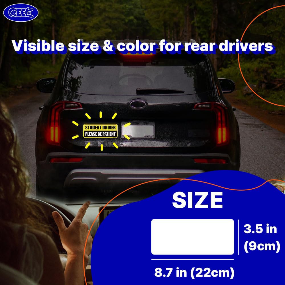 GEEKBEAR weather-resistant magnetic signs showing durable, water-scratch resistant design.