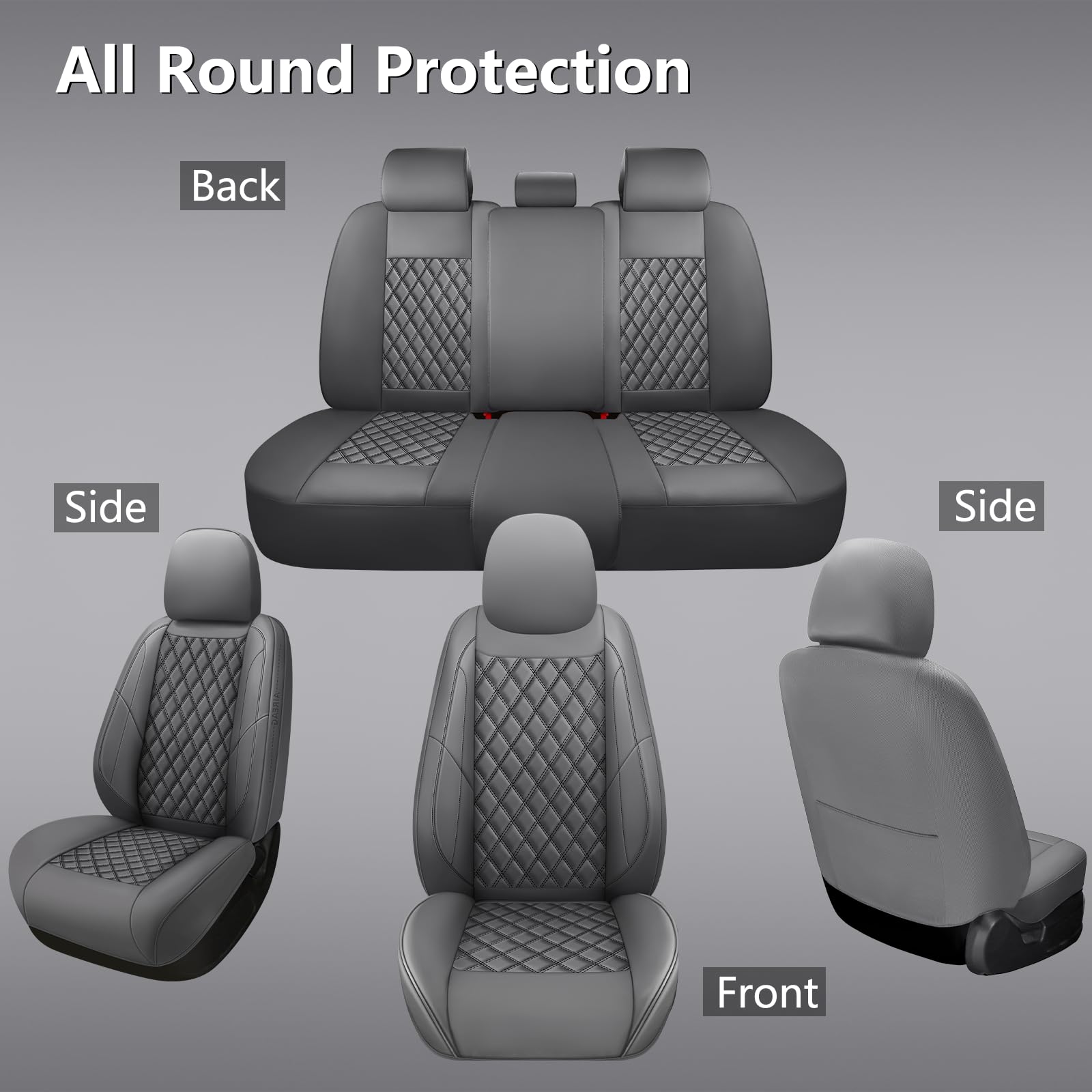 Geeyontek F150 airbag compatible design keeps safety features functional.