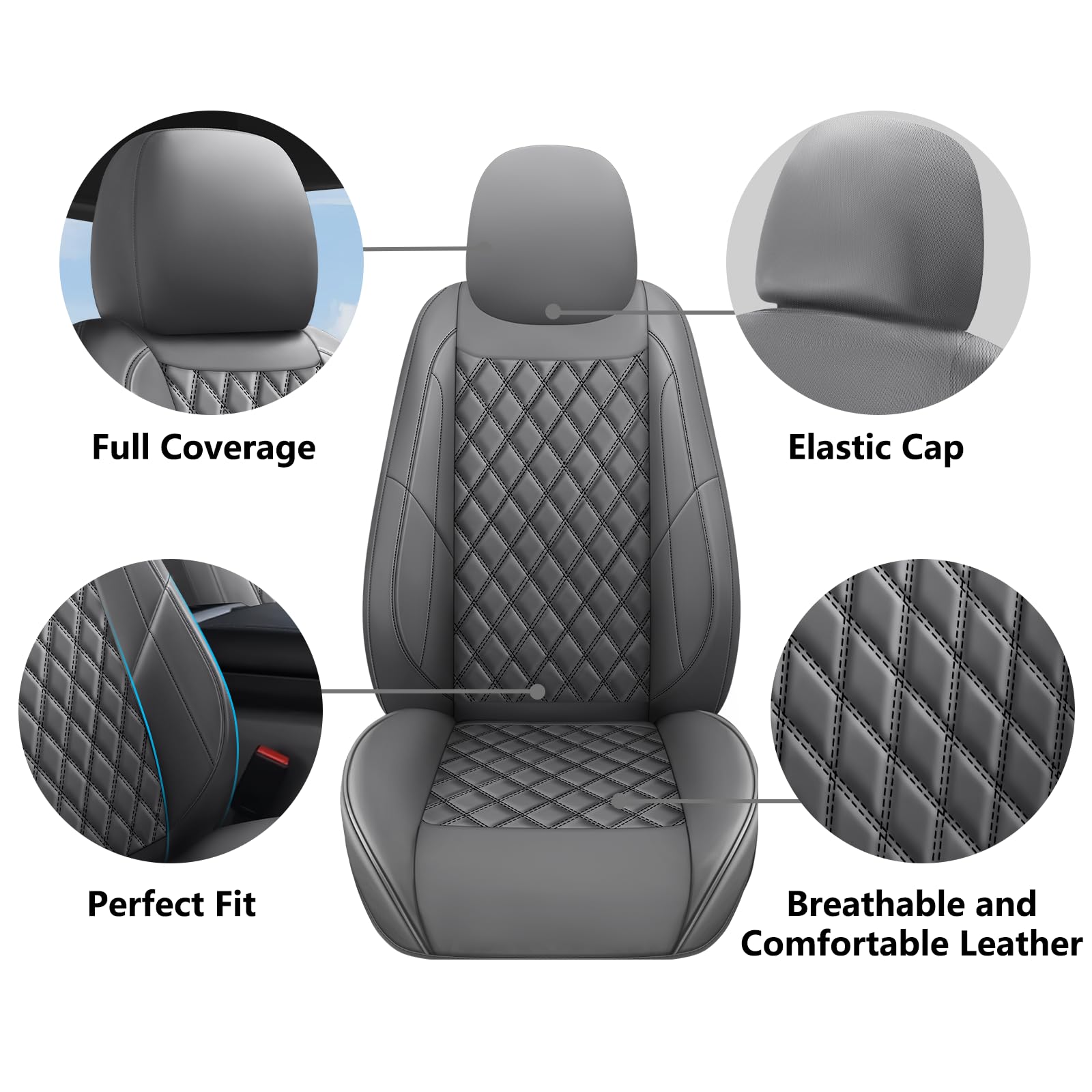Geeyontek F150 installation guide shows quick, tool-free fit.