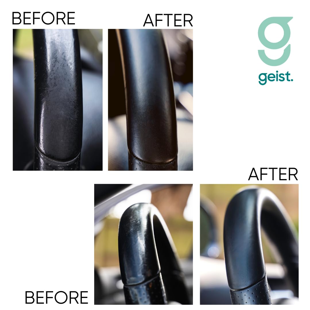 Geist full kit contents displayed for black wheel restoration.