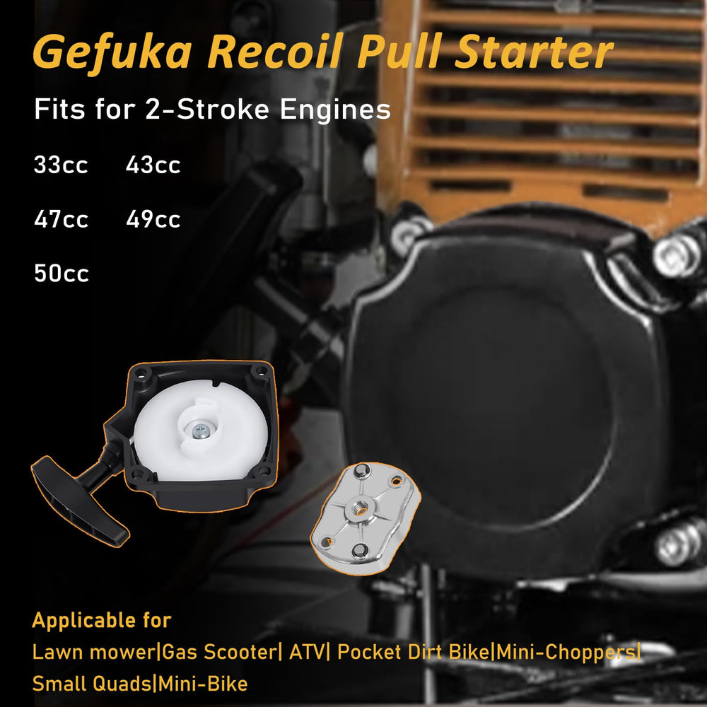 Gekufa claw pawl cog included improves engagement for reliable starts.