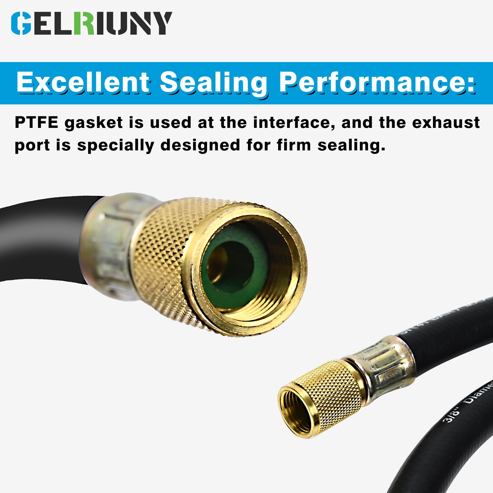 GELRIUNY high vacuum design reduces leaks and improves efficiency.