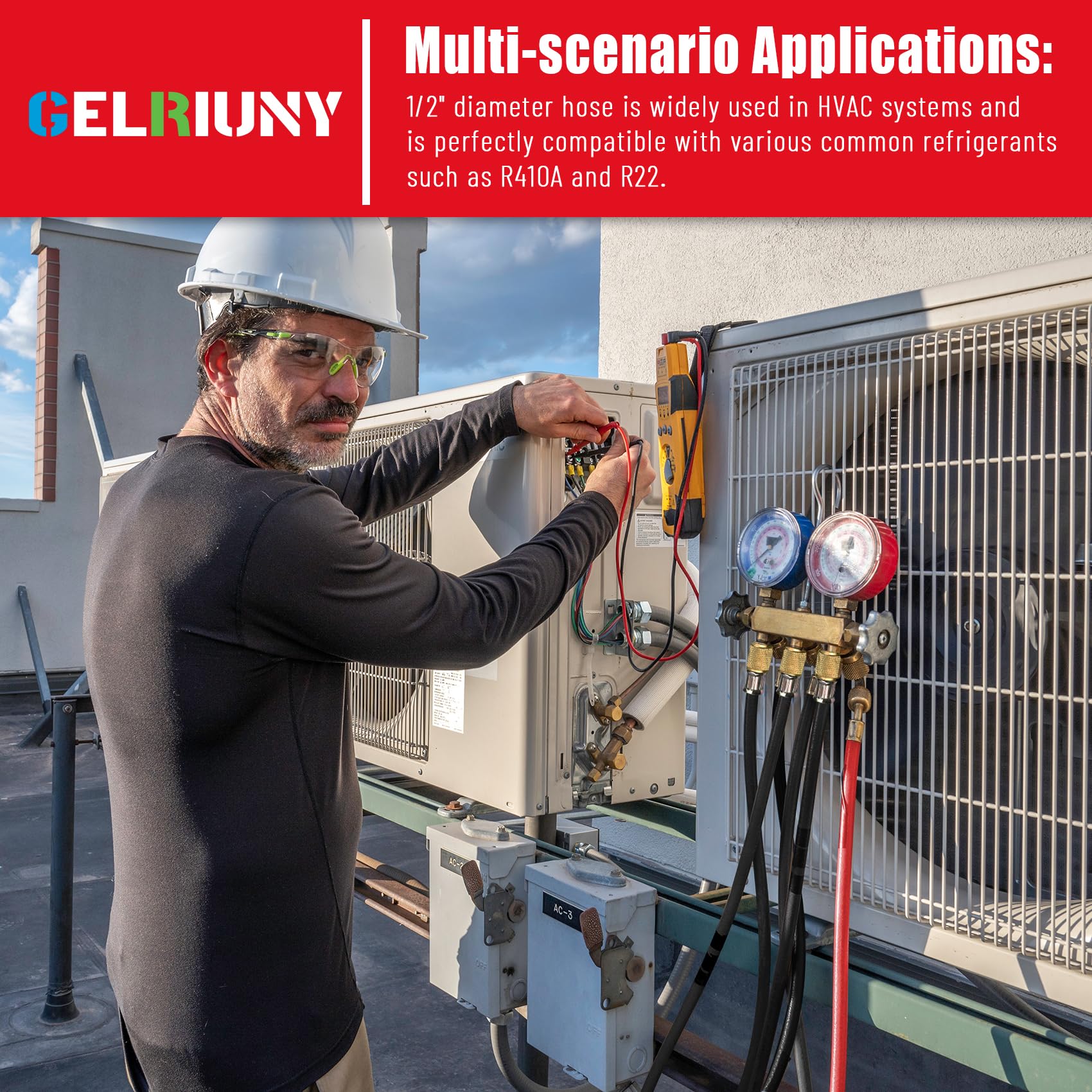 GELRIUNY 20-micron vacuum rating minimizes permeation during evacuation