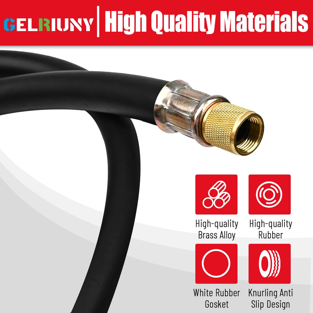 GELRIUNY high-flow design enables faster evacuation and recovery for HVAC tasks
