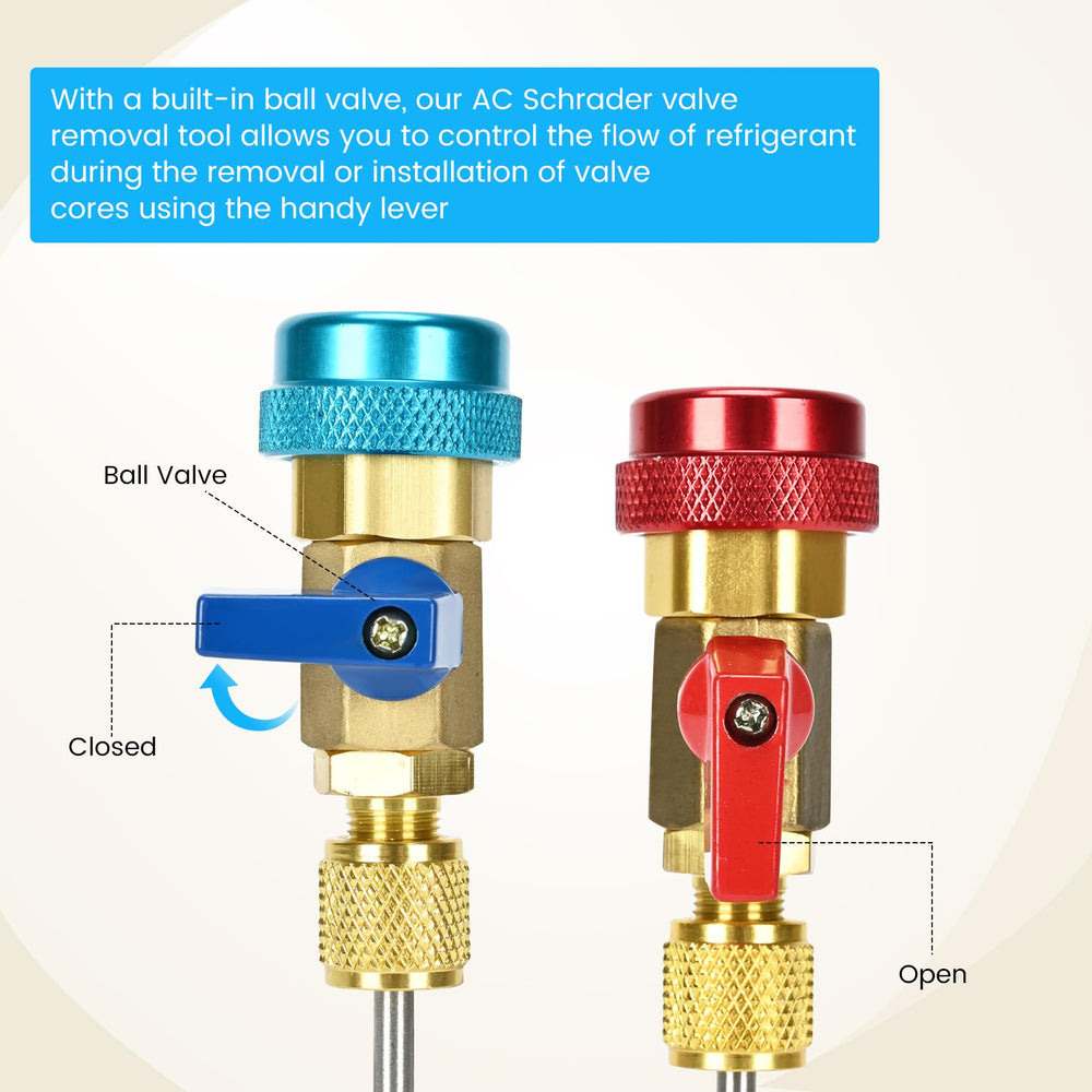 GELRIUNY replacement valve cores and O-rings for compatibility