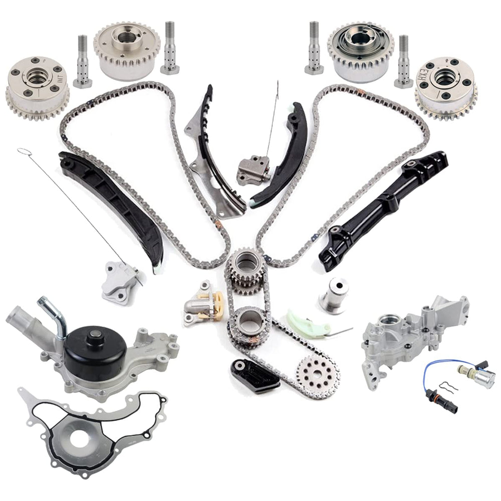GELUOXI 3.6 Pentastar timing chain kit close-up for reliable engine timing.