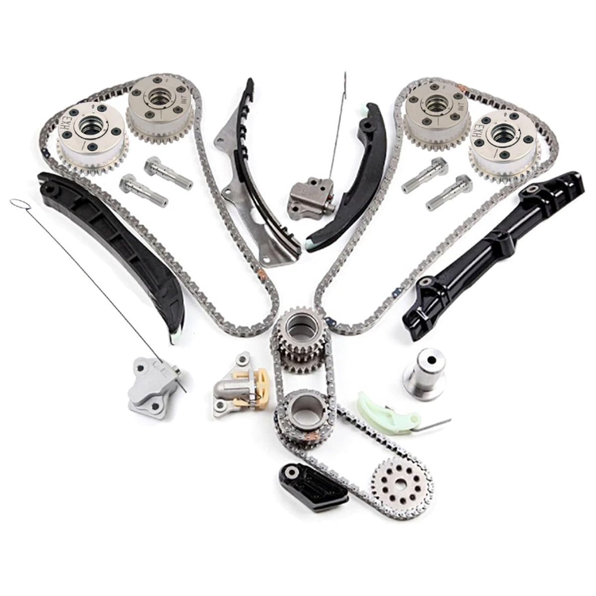 GELUOXI timing chain gear kit for 3.6L Pentastar engines with camshaft components