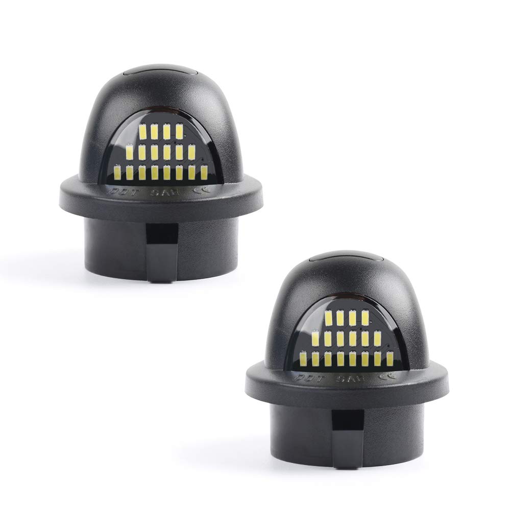 Gempro DOT SAE stamped license plate light confirms regulatory compliance for USA and Canada.