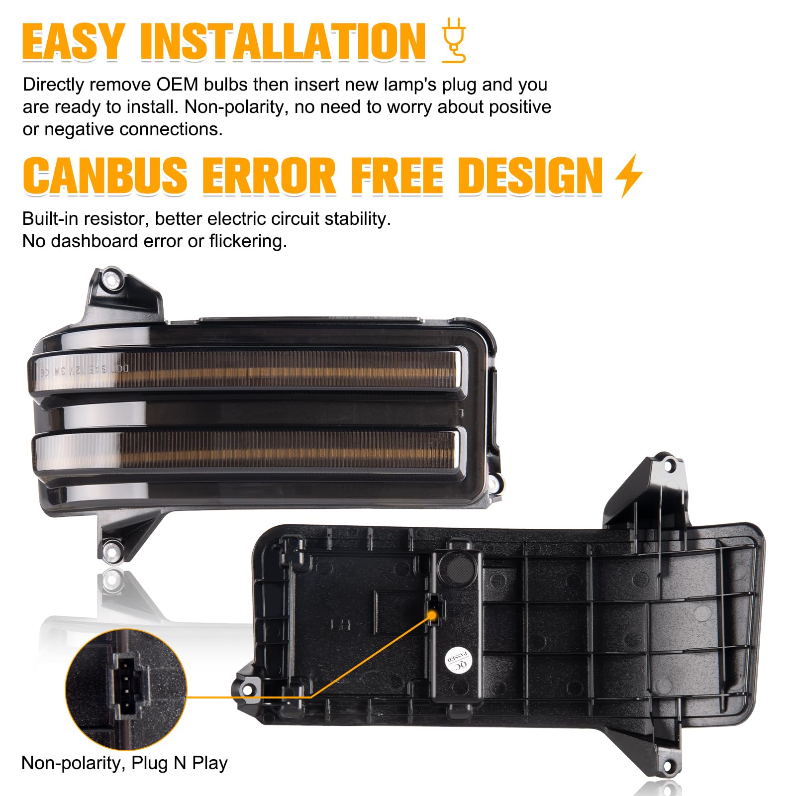 GemPro durable ABS housing with PC lens resists weather and impacts
