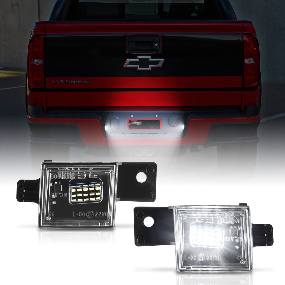 Gempro LED license plate light rear tag lamp for improved nighttime visibility.