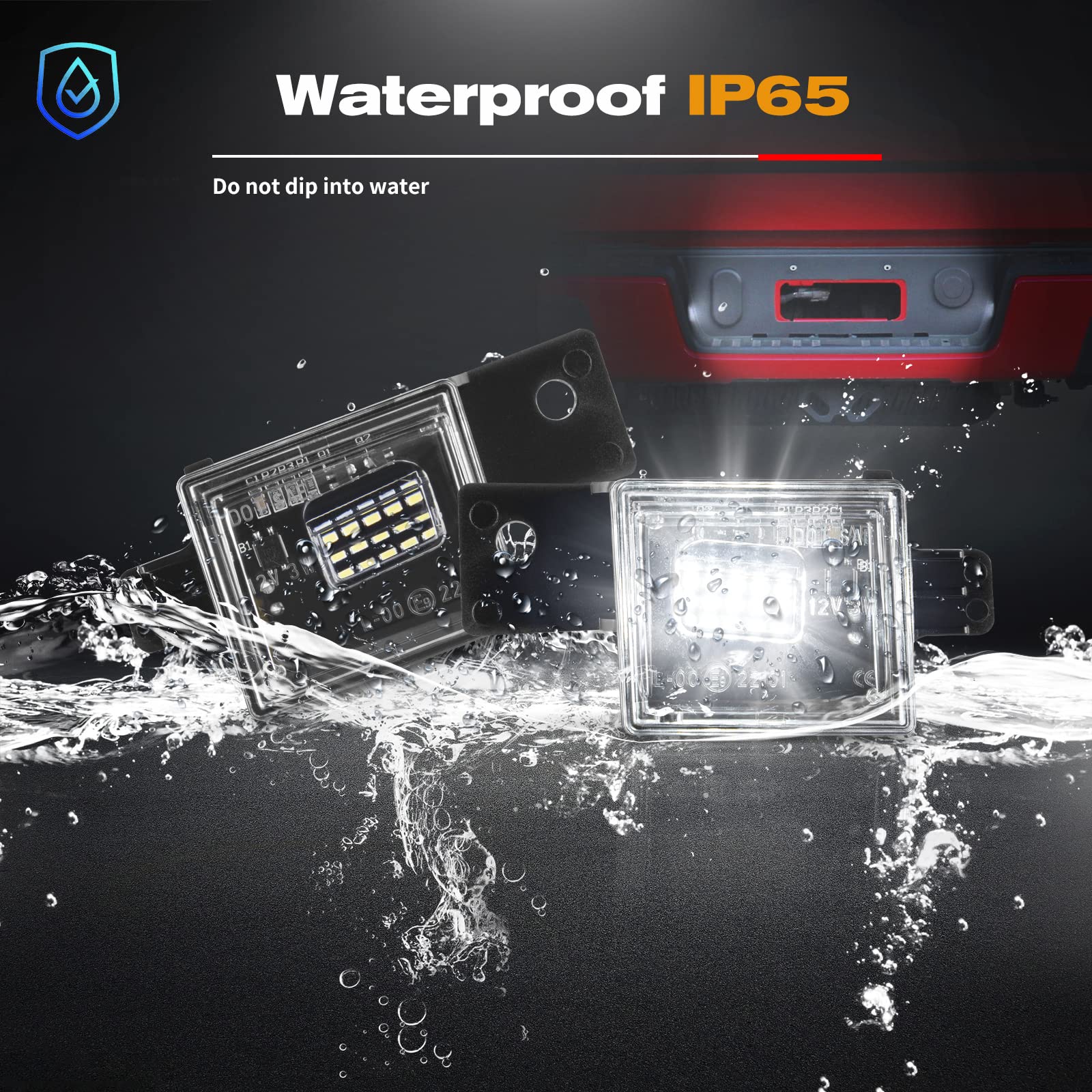 Gempro durable ABS plastic housing with PC lens for longevity.