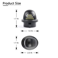 Gempro license plate light in Explorer installation scenario showing quick plug-and-play setup.