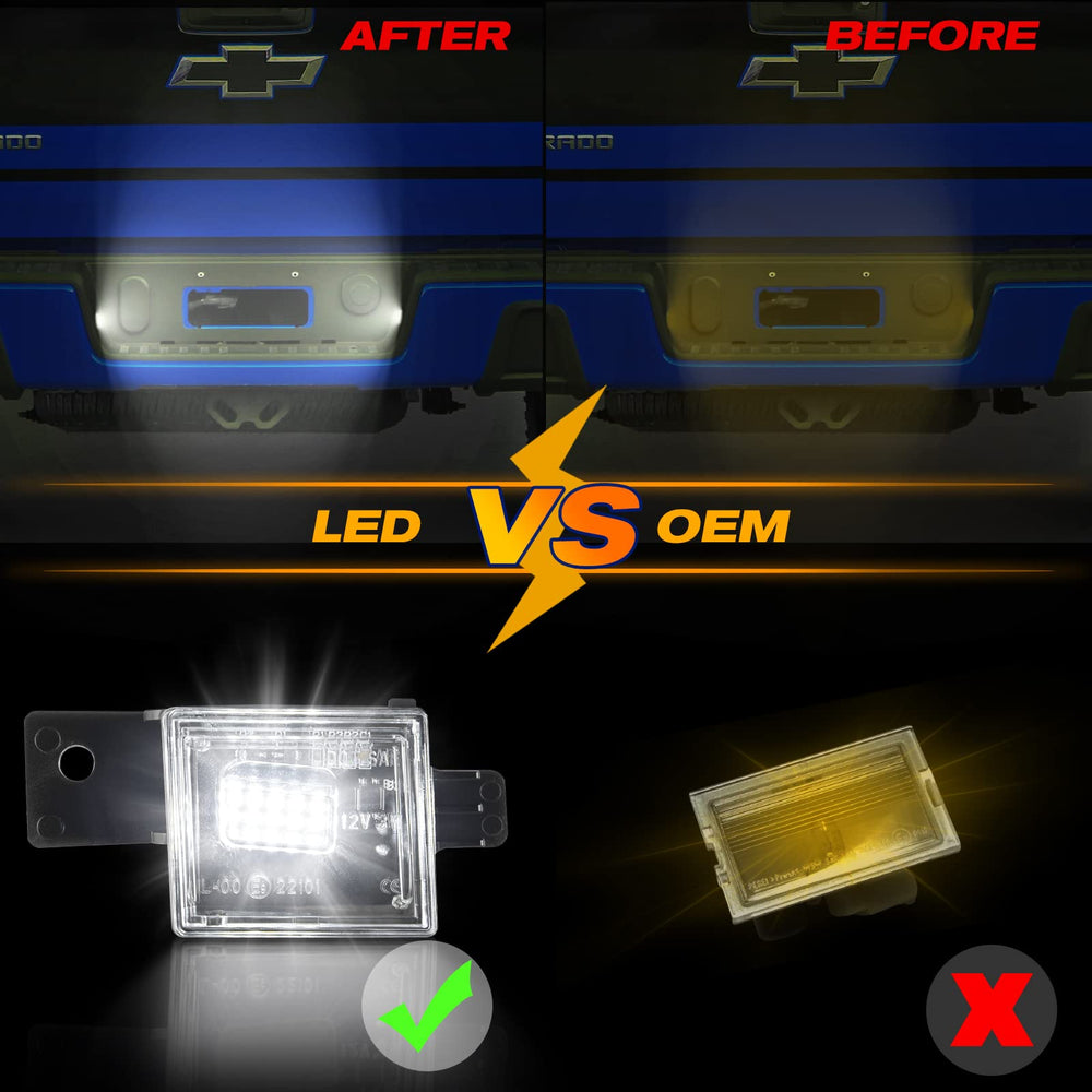 Gempro license plate light is waterproof, dustproof, and shockproof.