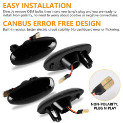 Gempro marker light plug-and-play design for quick, tool-free upgrade.