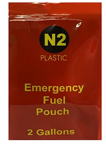Generic 2 Gallon Gas Pouch fits palm-sized storage for travel kits.