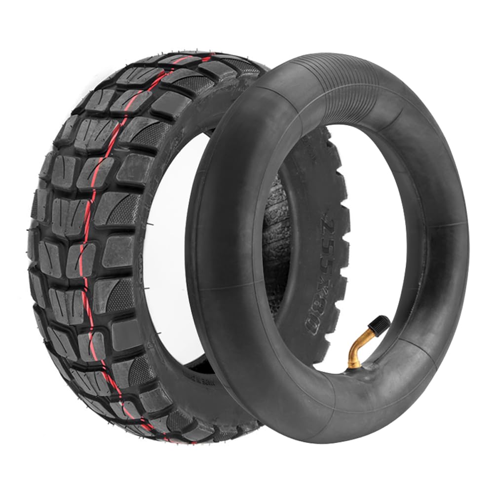 Generic 255x80 off-road tire packaging for scooter upgrade and durability