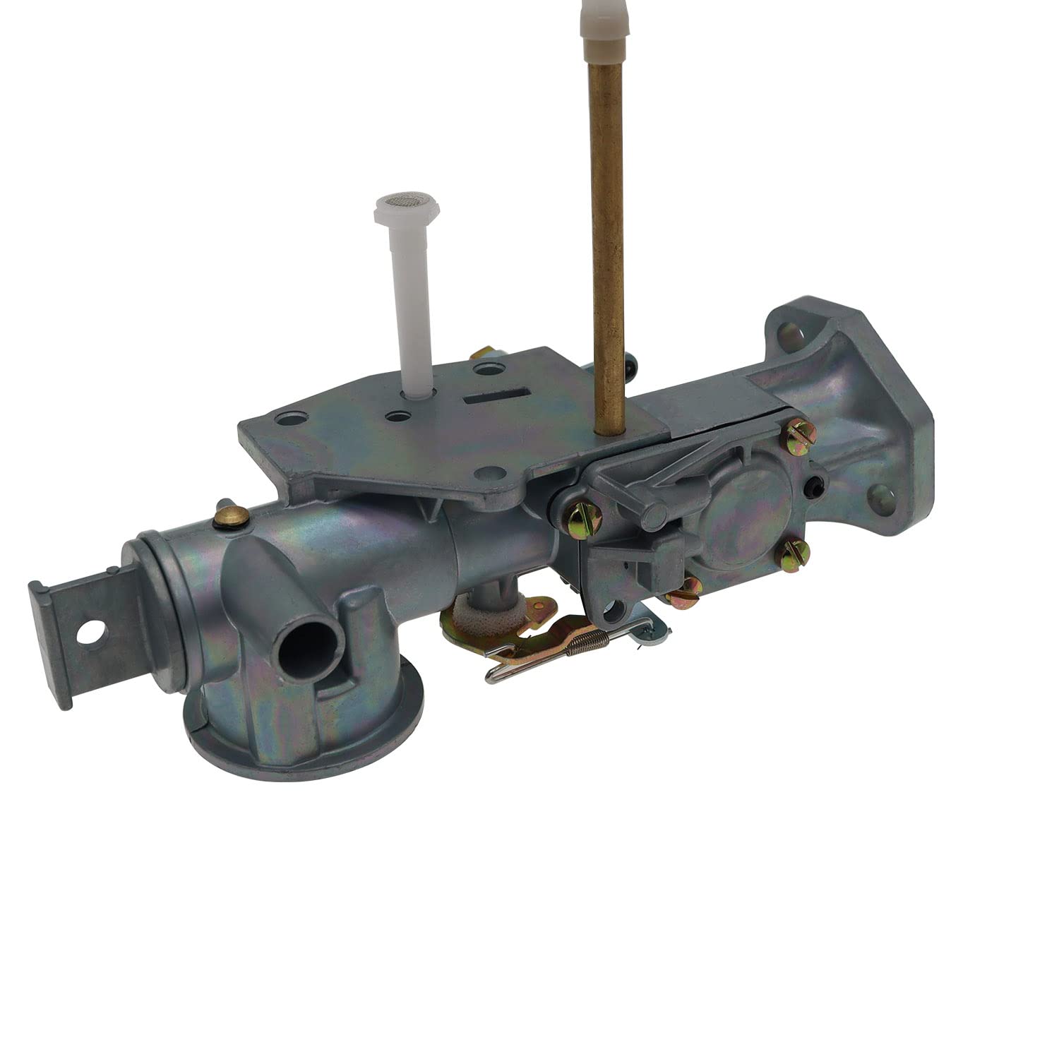 Generic 299437 carburetor back view highlighting precise fit for listed engine models
