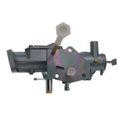 Generic 299437 carburetor installation view on a Toro tiller engine