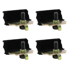 Generic 4-piece door glass anti-rattle cushion kit for front-right minimizes rattles for smoother driving