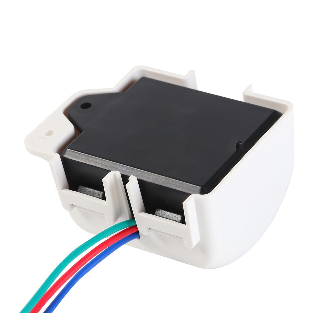 Generic 637360 plug-in connector enables easy replacement in RVs.