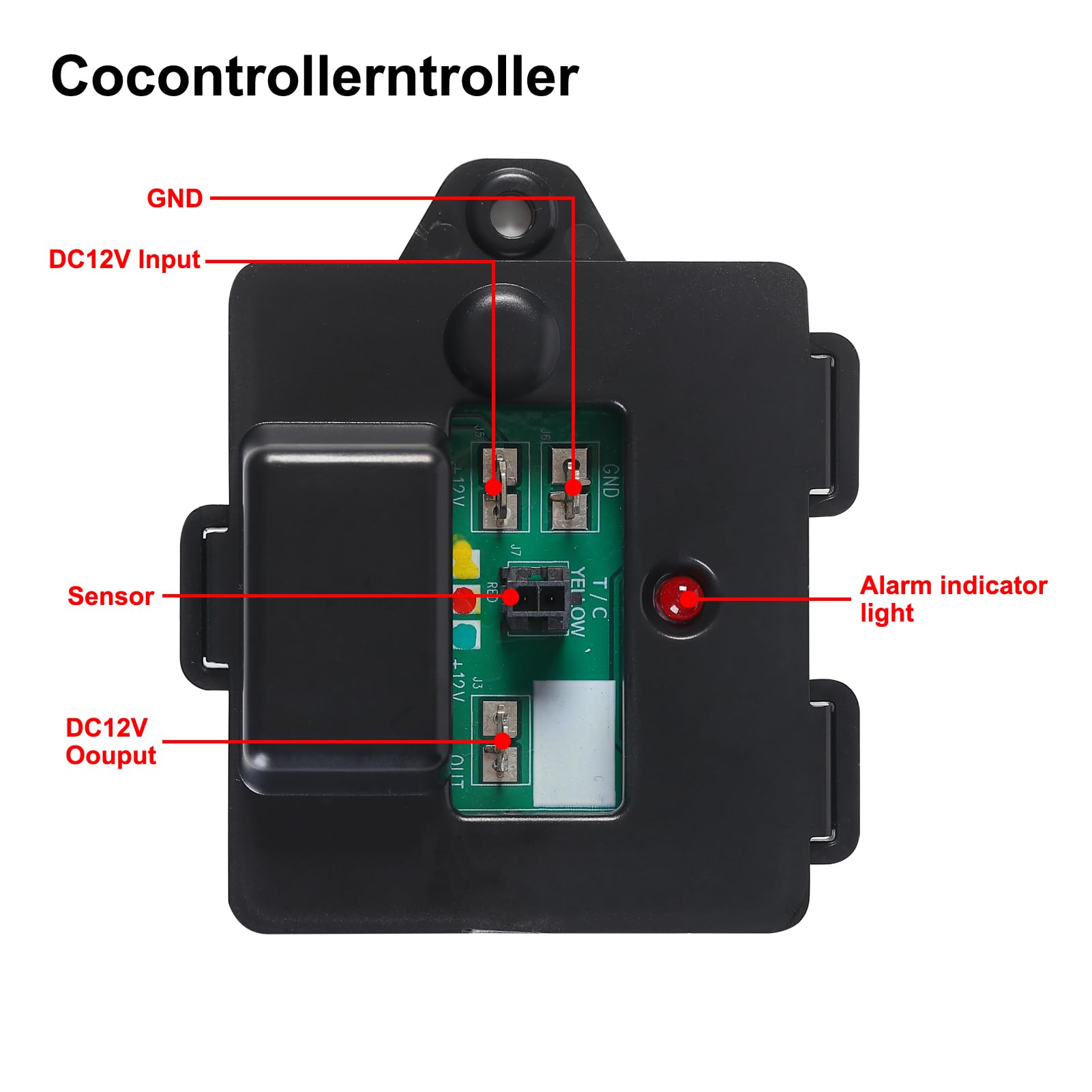 Generic 637360 temperature display highlights real-time fridge monitoring.