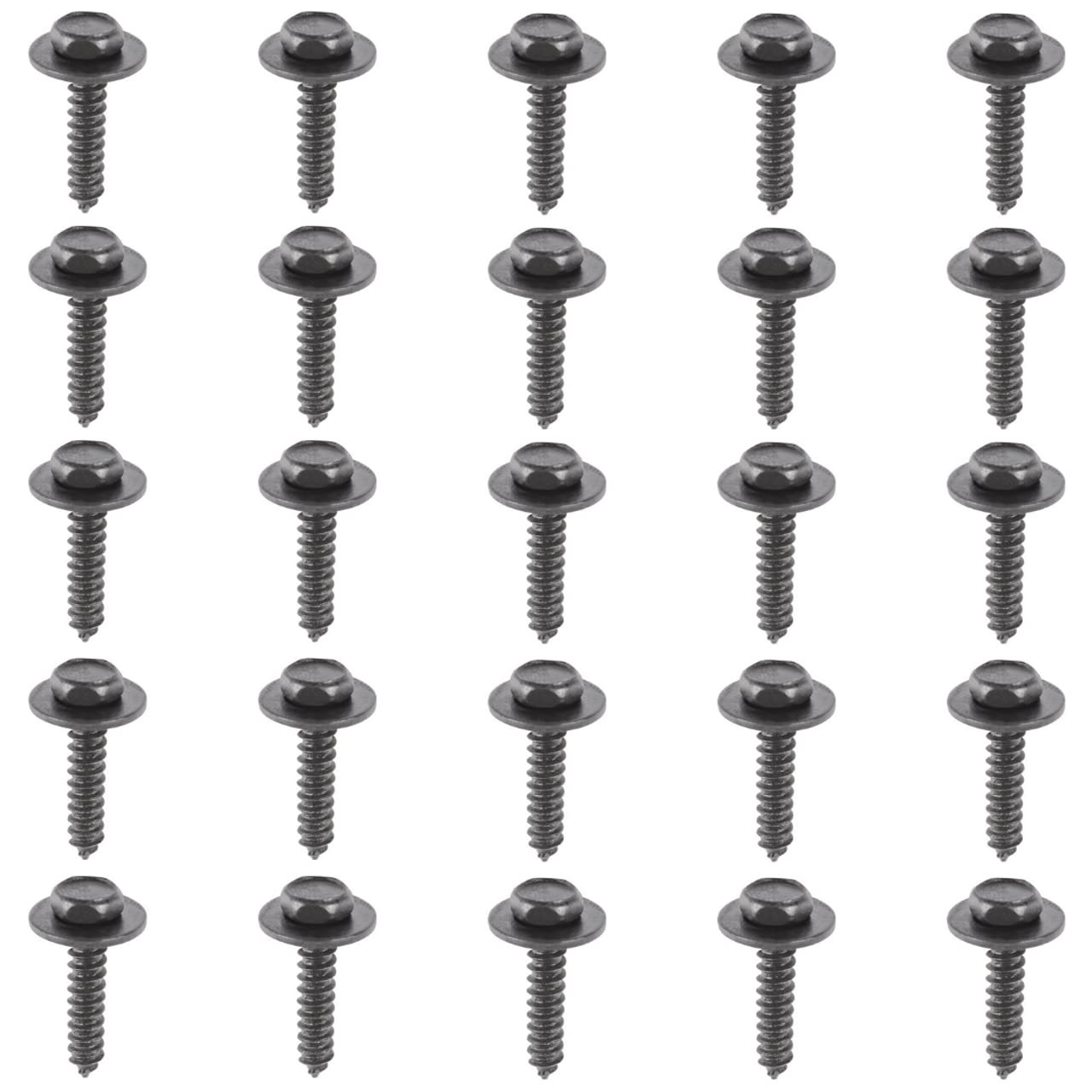 Generic 7mm trim screw for interior panels with OEM-style replacement for a secure fit