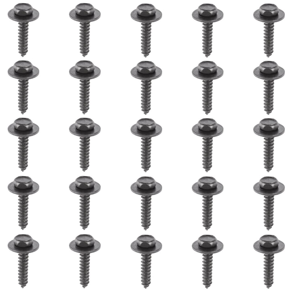 Generic 7mm trim screw for interior panels with OEM-style replacement for a secure fit