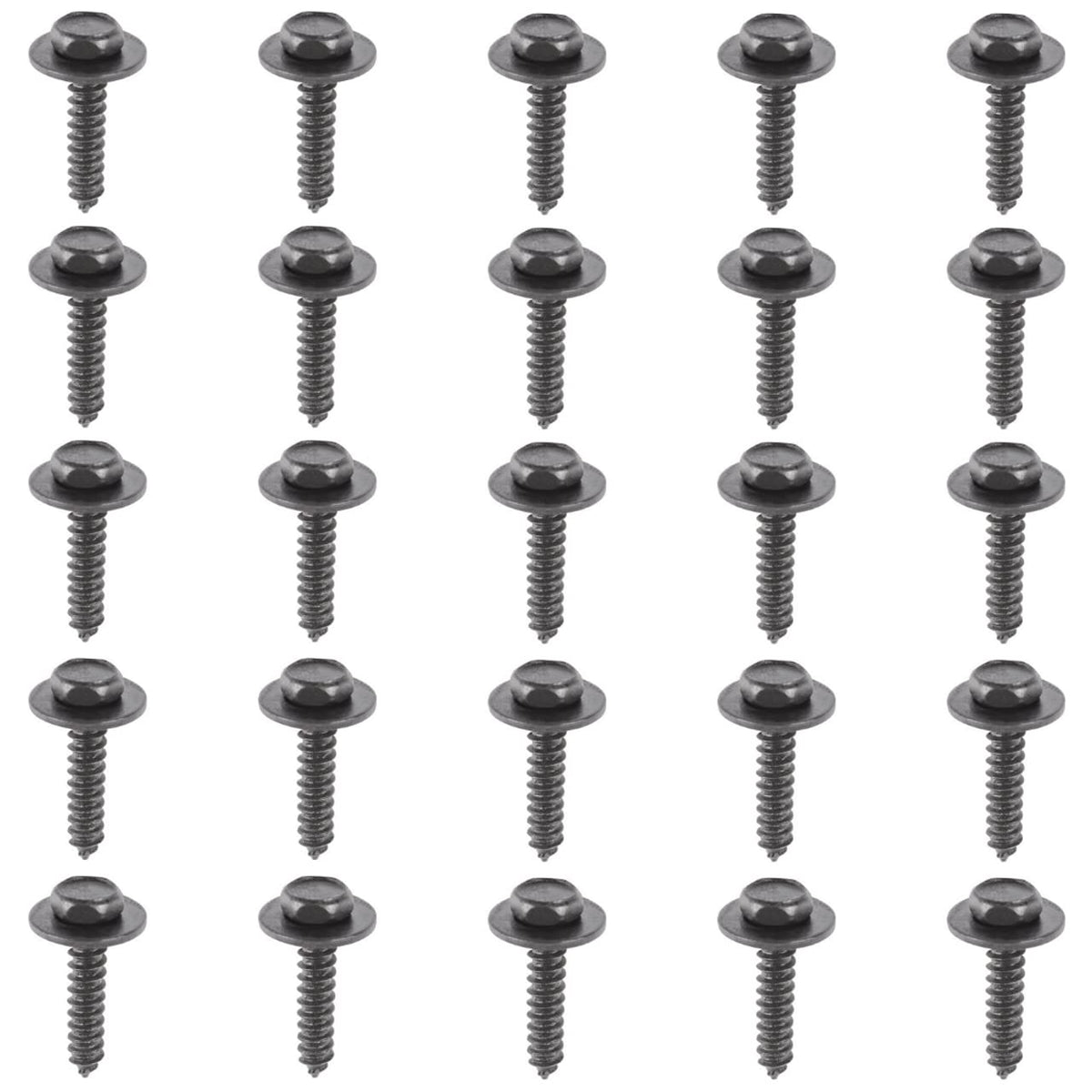 Generic 7mm trim screw for interior panels with OEM-style replacement for a secure fit