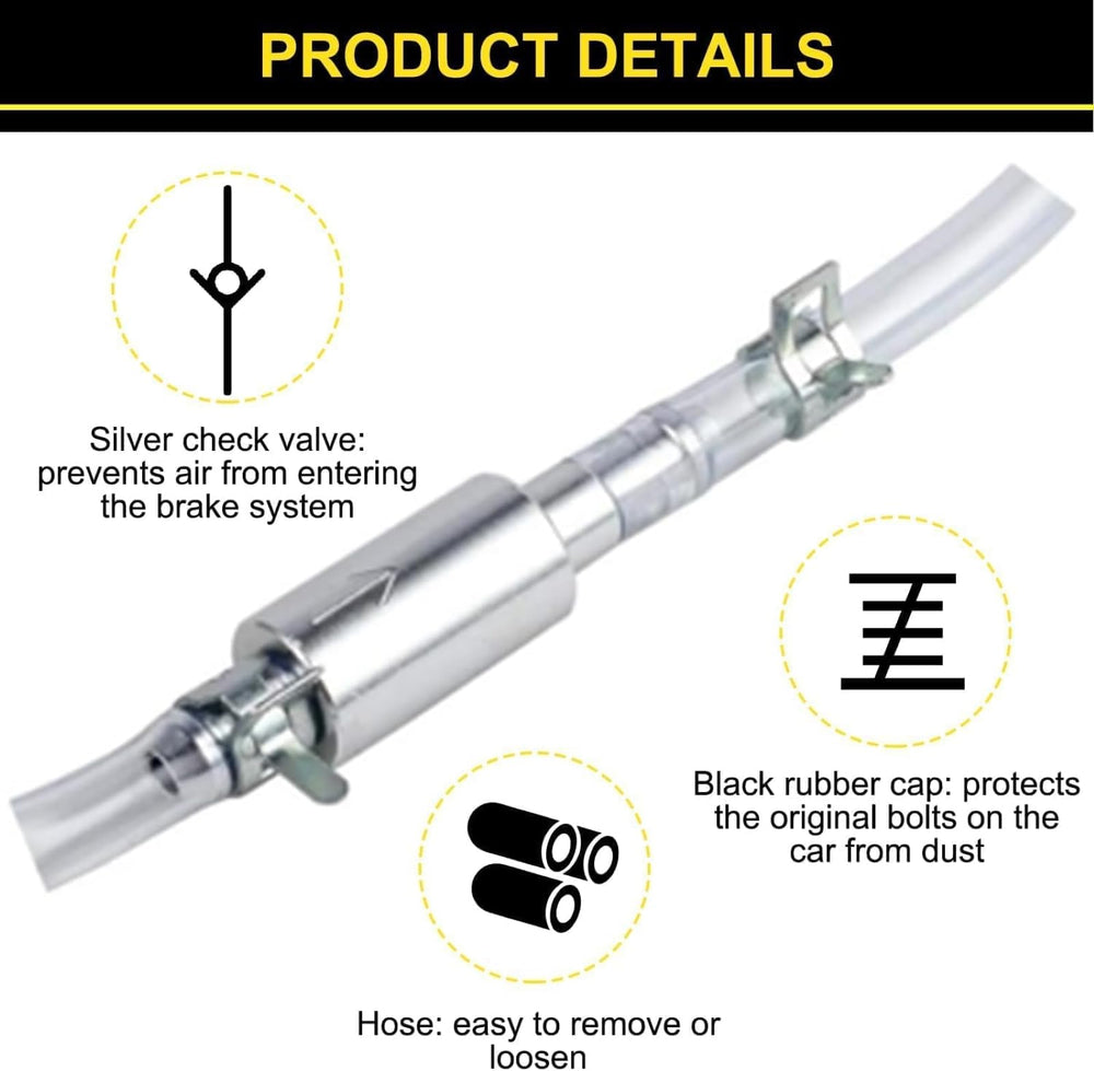 Generic aluminum body bleeder with durable construction for repeated use.