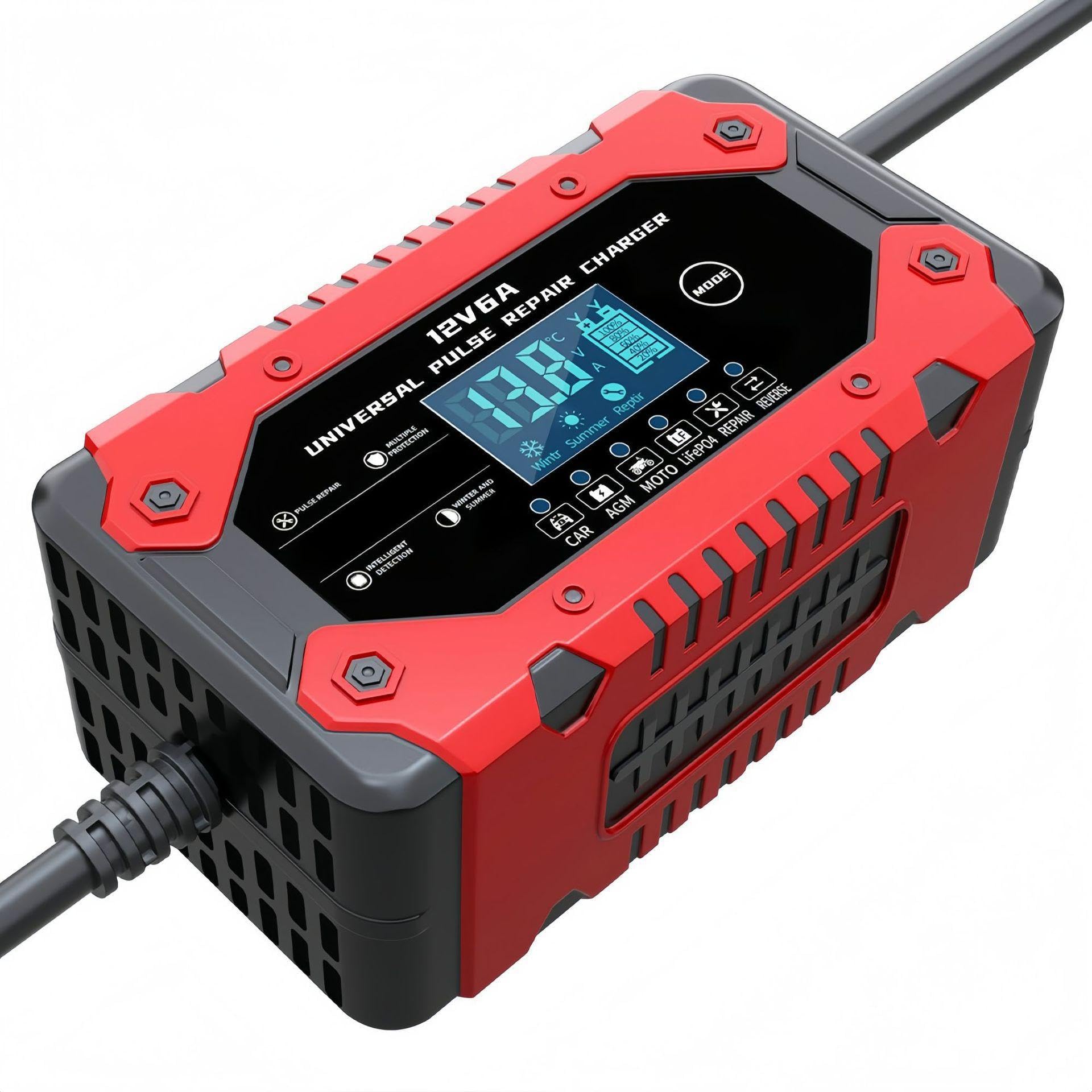Generic Battery Charger compact portable design for on-the-go charging.