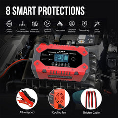Generic Battery Charger desulfator pulse repair demonstrates rejuvenation potential.