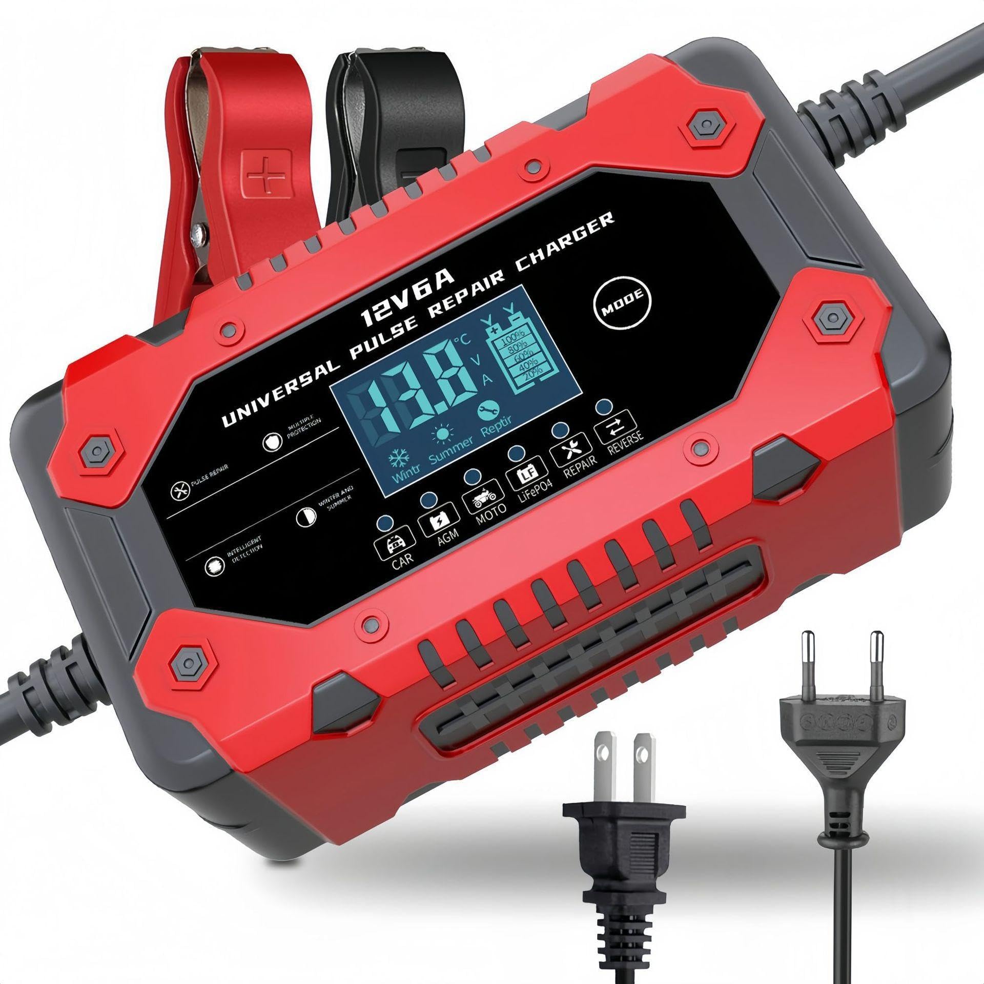 Generic Battery Charger protection board highlights six safety features.