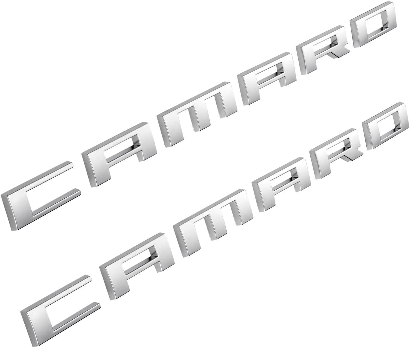Generic Camaro emblem pack with two chrome badges for complete refresh