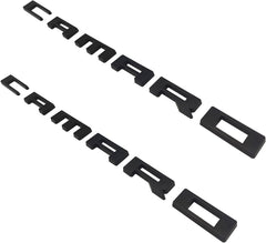 Generic Camaro ZL1 badge emblem rear view enhances cohesive Camaro look.
