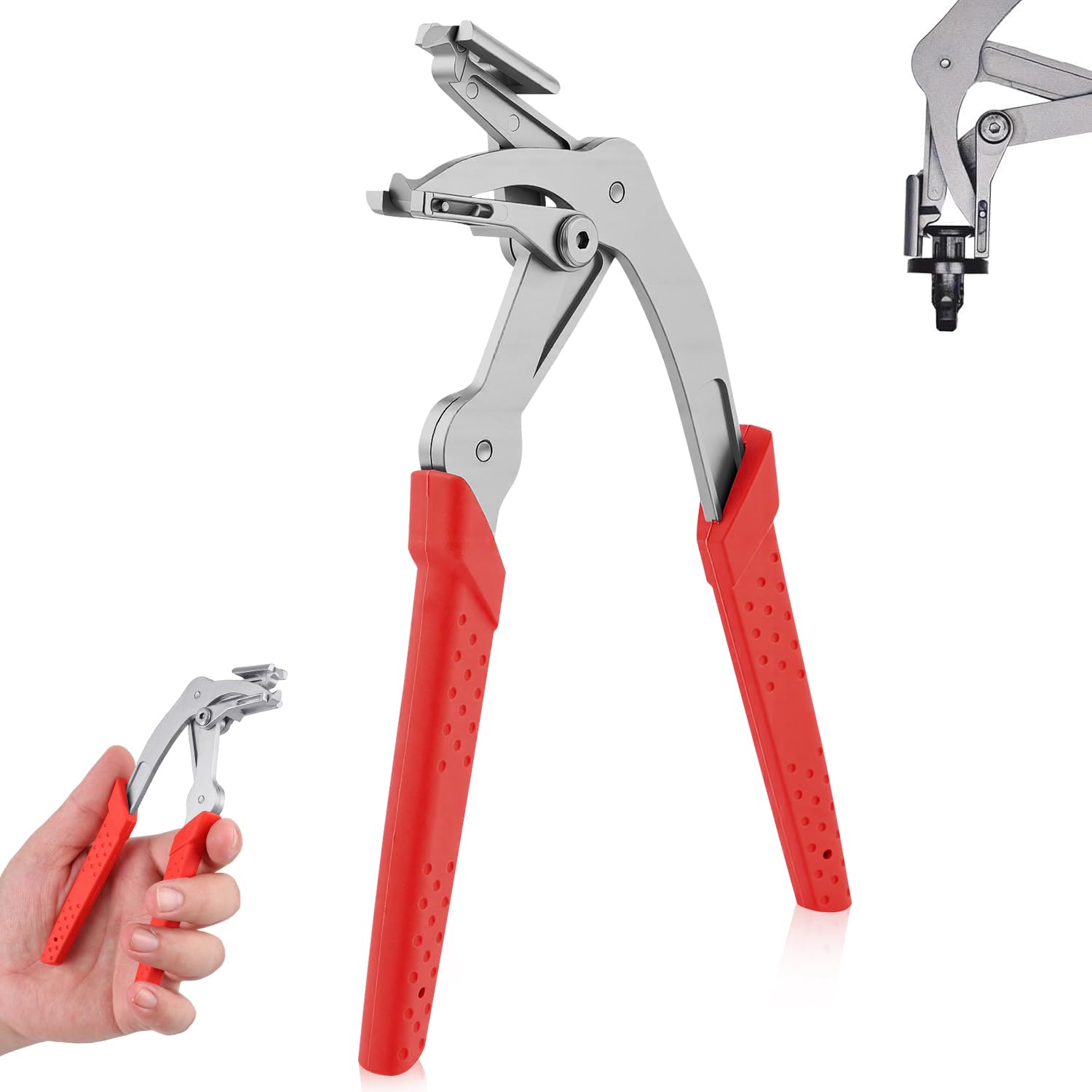 Generic Car Clip Pliers front view for easy fastener removal on panels.