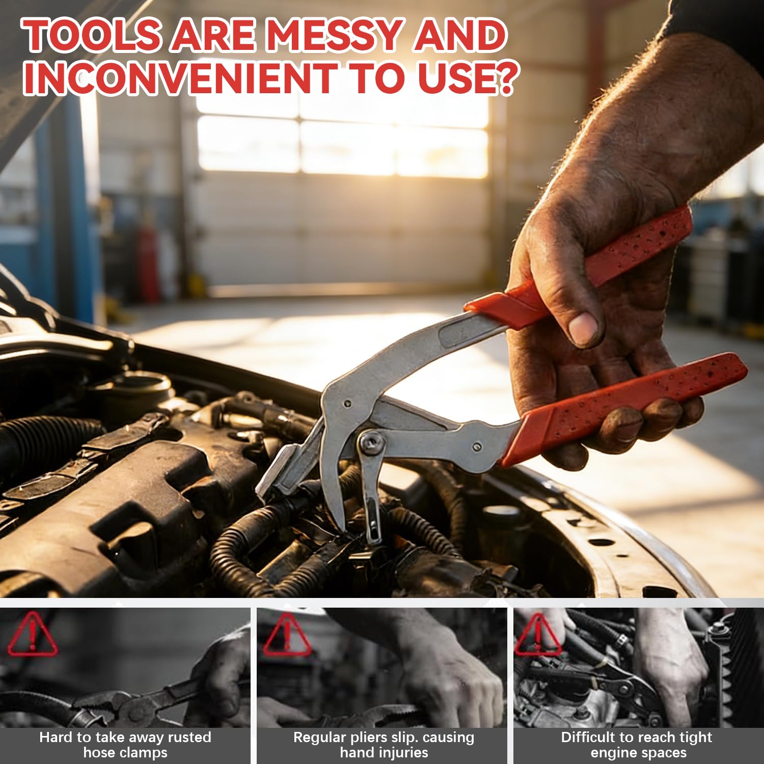 Generic car clip remover tool suitable for repairs and safe exterior disassembly.