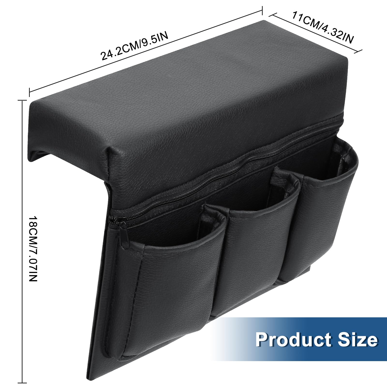 Generic car door sill pad keeps items secure and prevents drops when opening the door