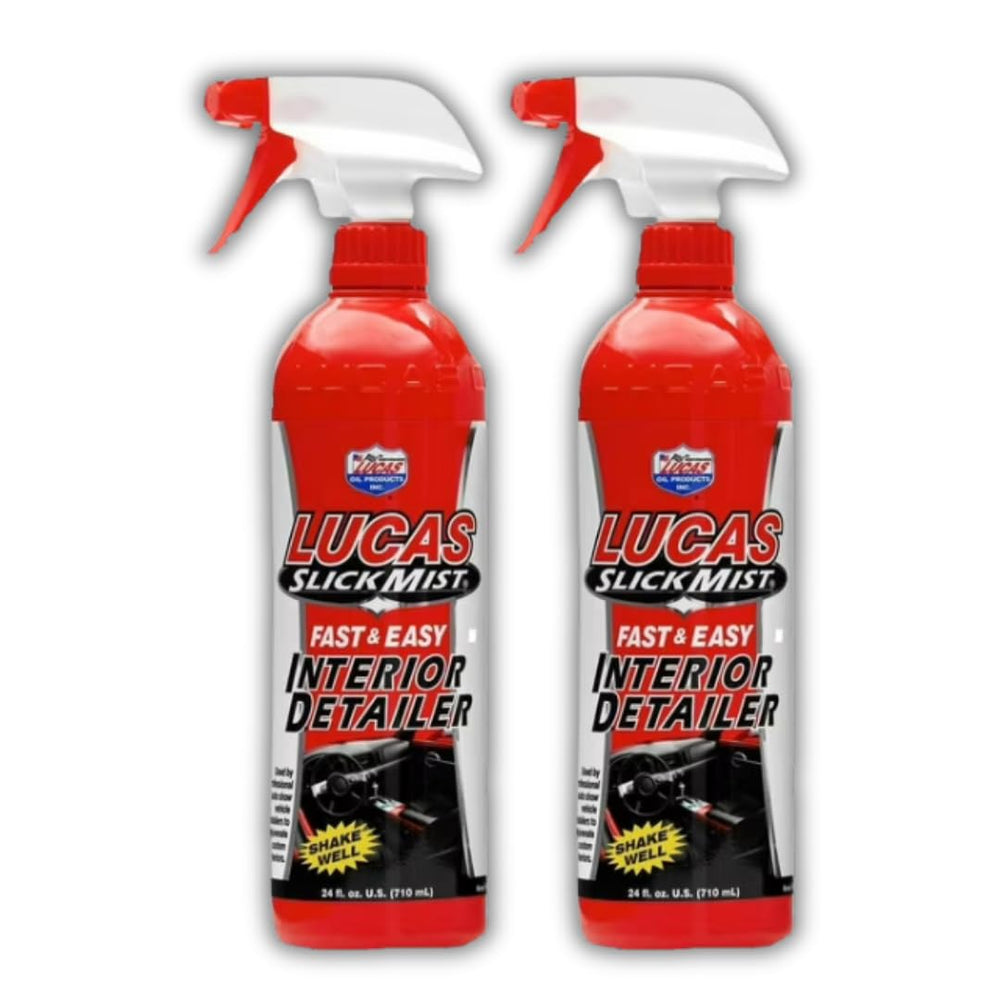 Generic Car Interior Detailer Spray 24oz bottle for dashboard care with UV protection.