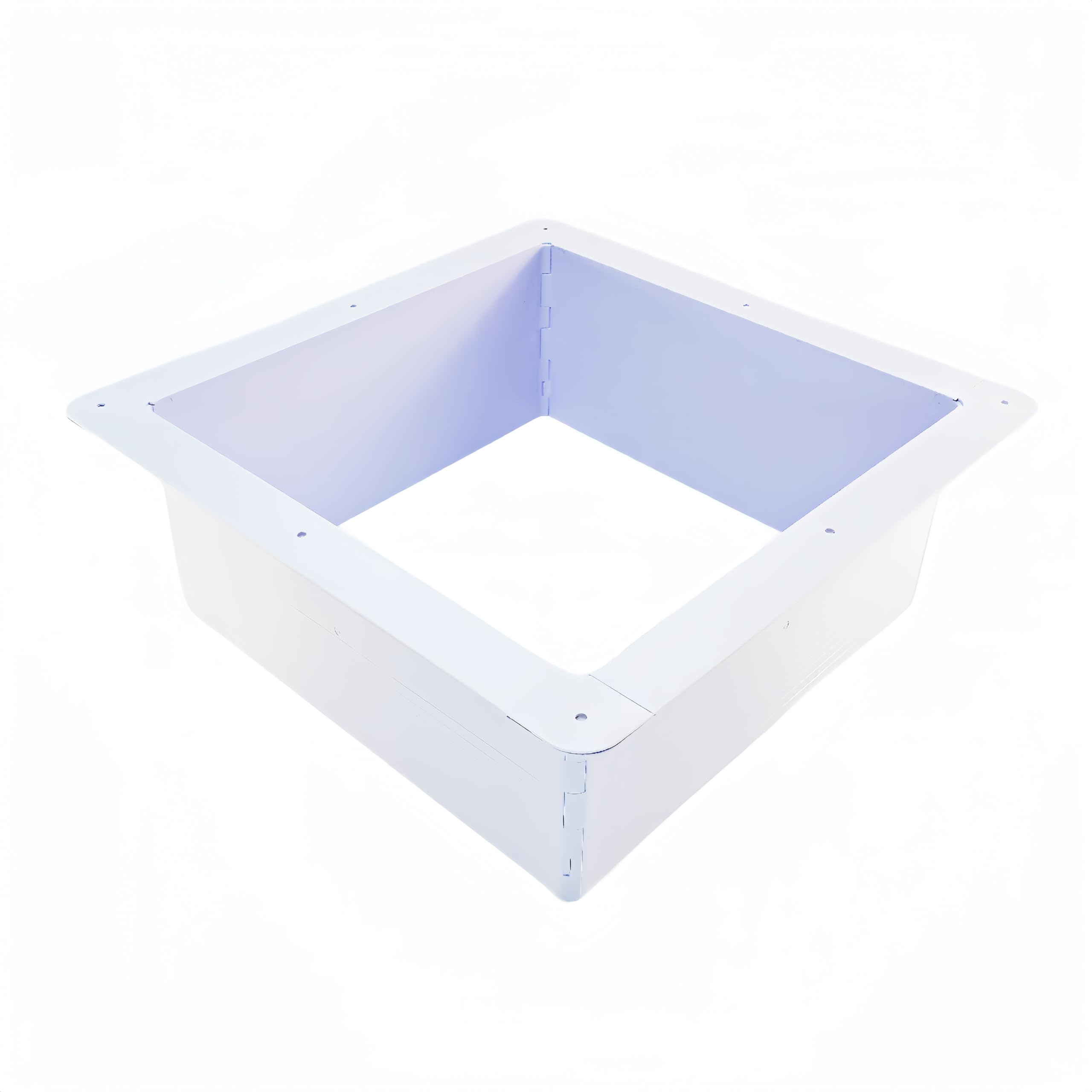 Generic ceiling garnish ring for 14-inch RV vent fan in a sleek white finish.