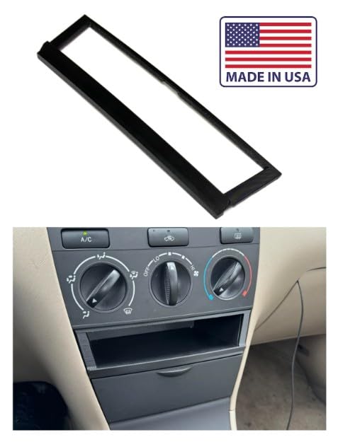 Generic trim bezel with preinstalled tape offers tool-free install in minutes