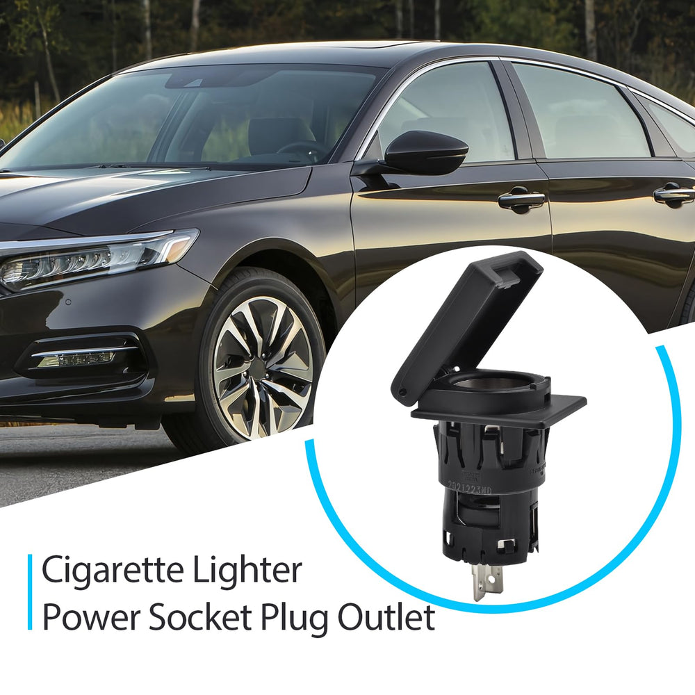 Generic cigarette-lighter power socket outlet for Crider XRV; durable construction for daily use.