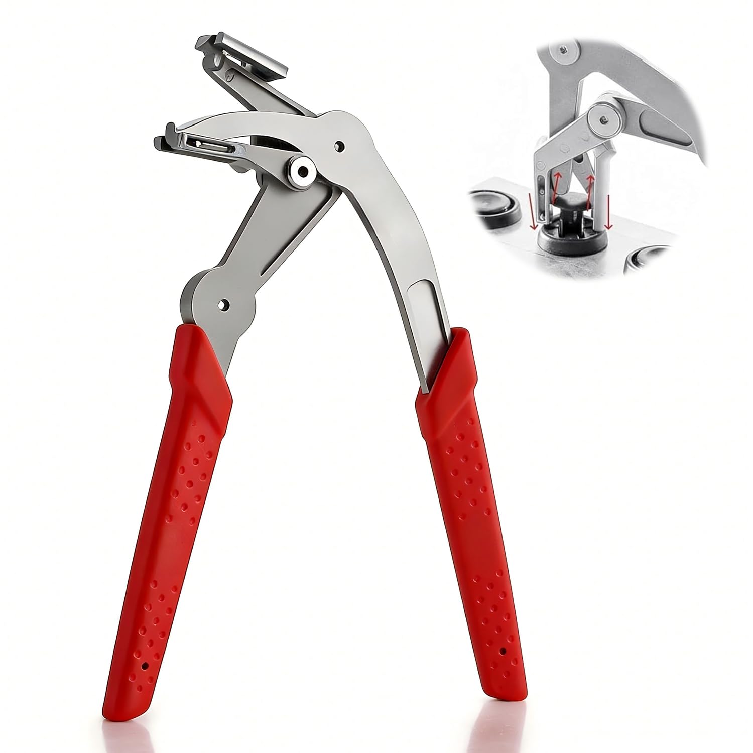 Generic clip removal pliers with ergonomic handle for comfortable long use.