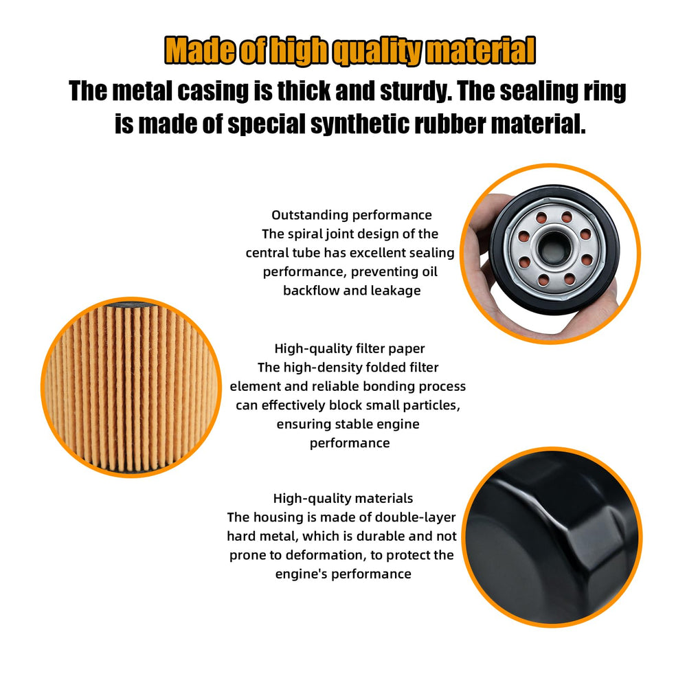 Generic Club Car oil filter helps protect engines during maintenance and use.