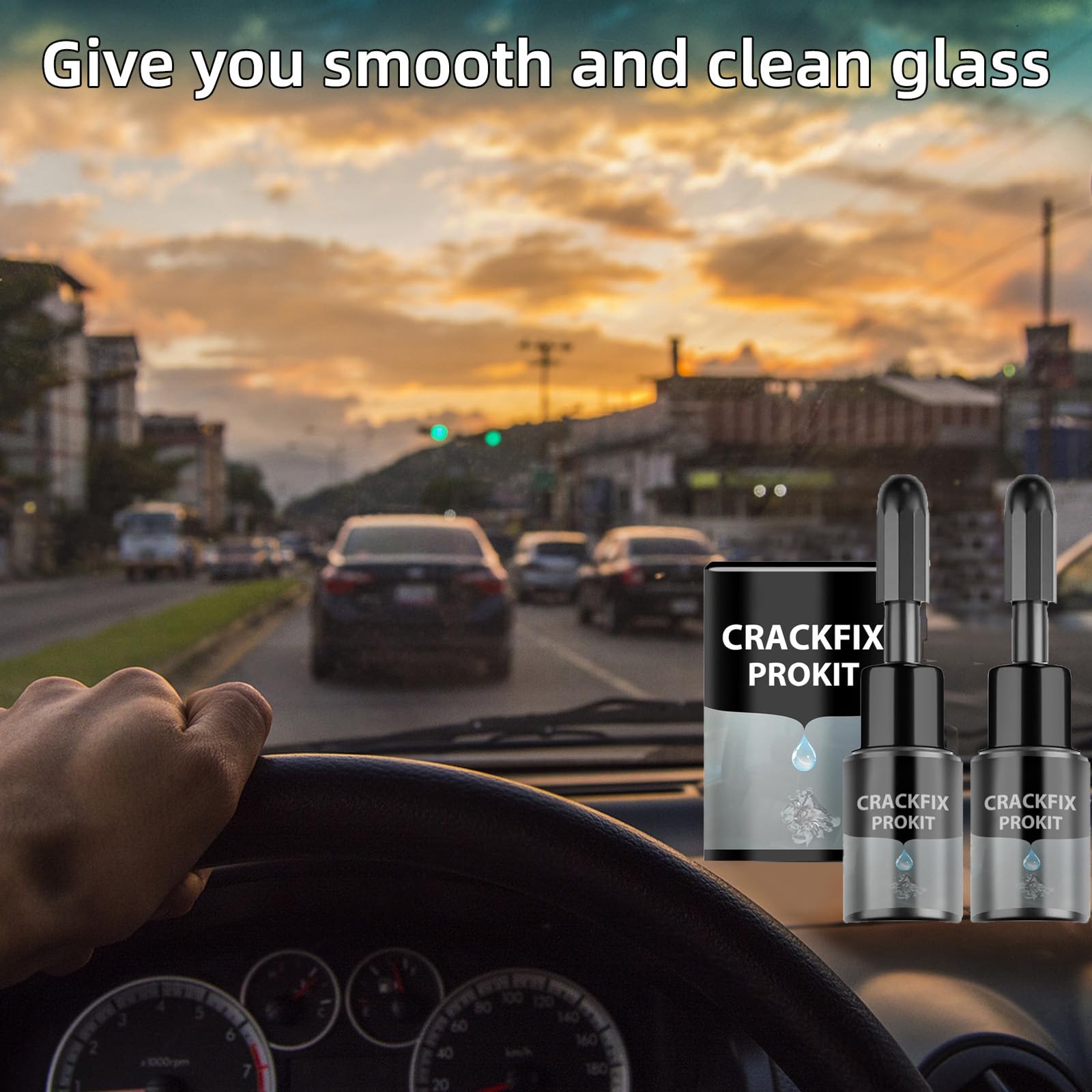 Generic Crack Fix Pro Kit Fast Curing Resin enables quick, long-lasting repair results.