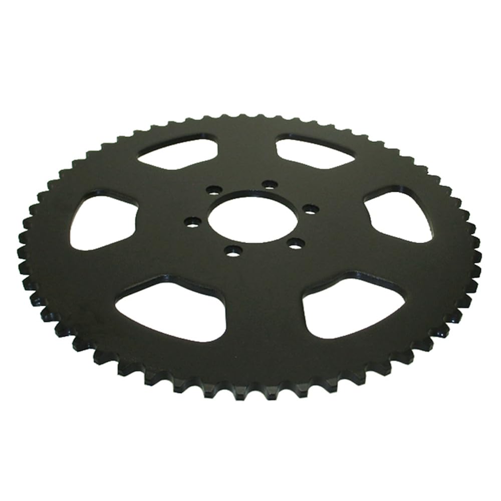 DJ-Motor 35-60T sprocket with chain in kit-ready image, enabling quick installations.