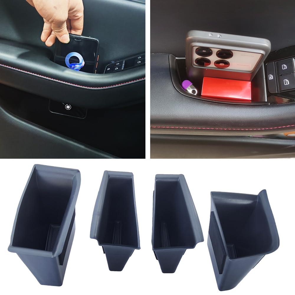 Generic Mazda 3 Axela door handle storage box front-left view for organized essentials