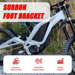 Generic Footpegs Bracket aluminum construction offers lightweight durability.