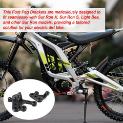 Generic Footpegs Bracket suits dirt bikes like Sur-Ron S/X reliably.